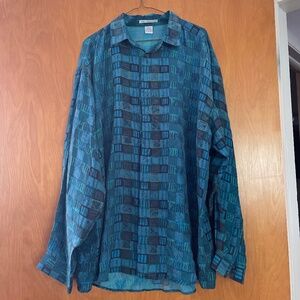 High Advantage Silk Shirt Size XL